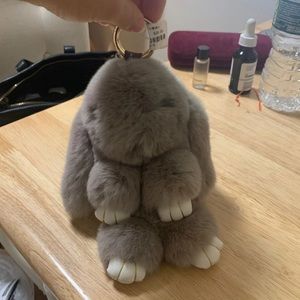Brand new bunny keychain/charm